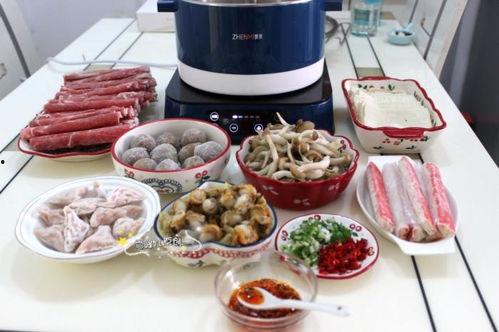 在家吃火锅视频,温馨味蕾之旅